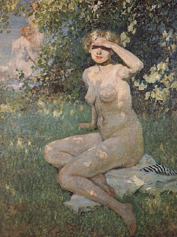 E.Phillips Fox The Bathers china oil painting image